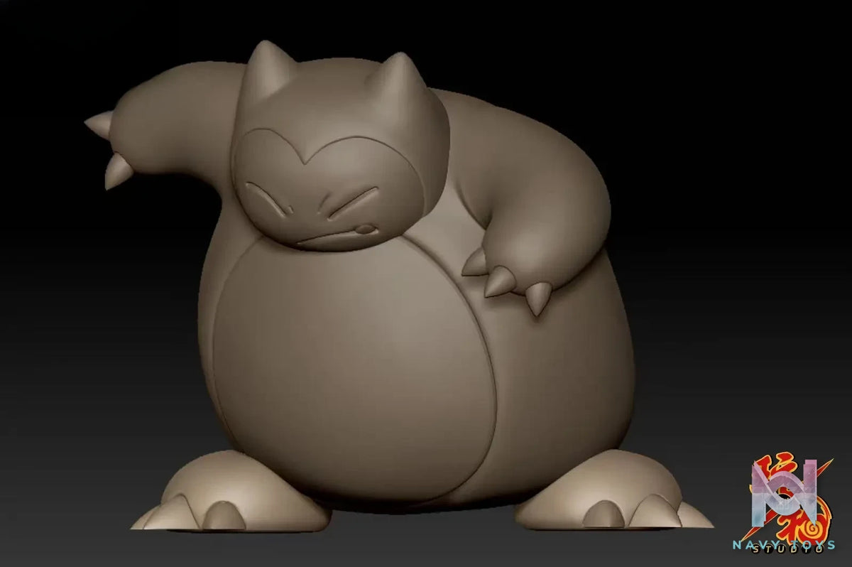 Wan Zhi Wu Studio – Snorlax x Munchlax Pokémon