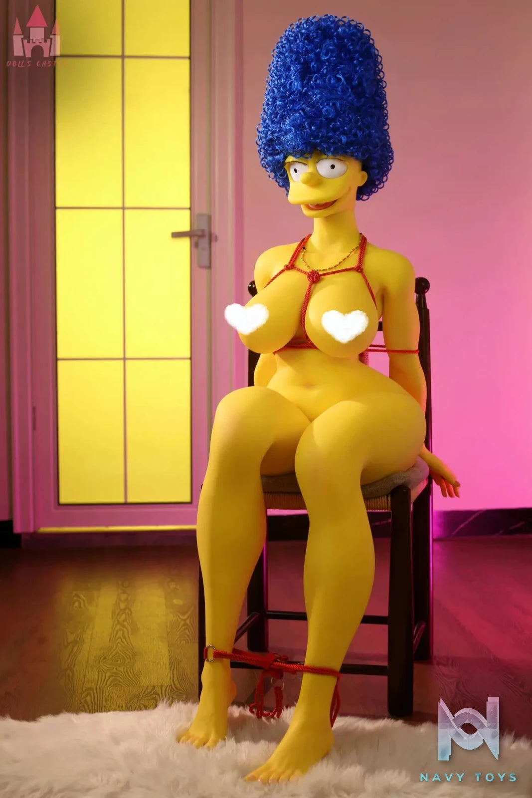 Dolls Castle – Marge Simpson Silicone Sex Doll 147CM K #SZ12 Simpsons