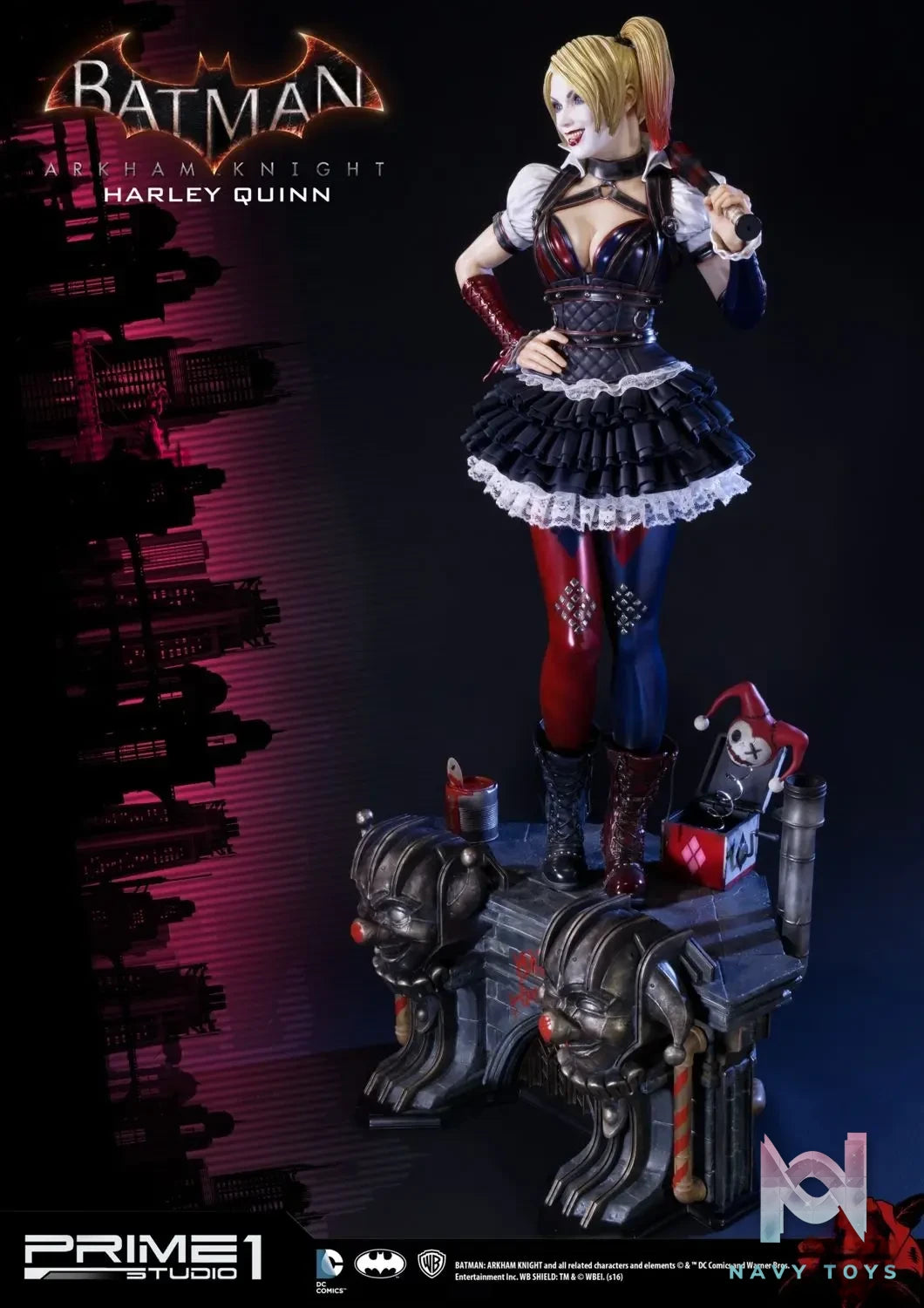 Prime 1 Studio – Museum Masterline Batman: Arkham Knight Harley Quinn MMDC-08 MMDC-08EX (Licensed)