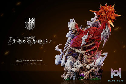 AZ Studio – Attack on Titan Where the Left Hand Goes: Eren & Skeleton Attack Titan