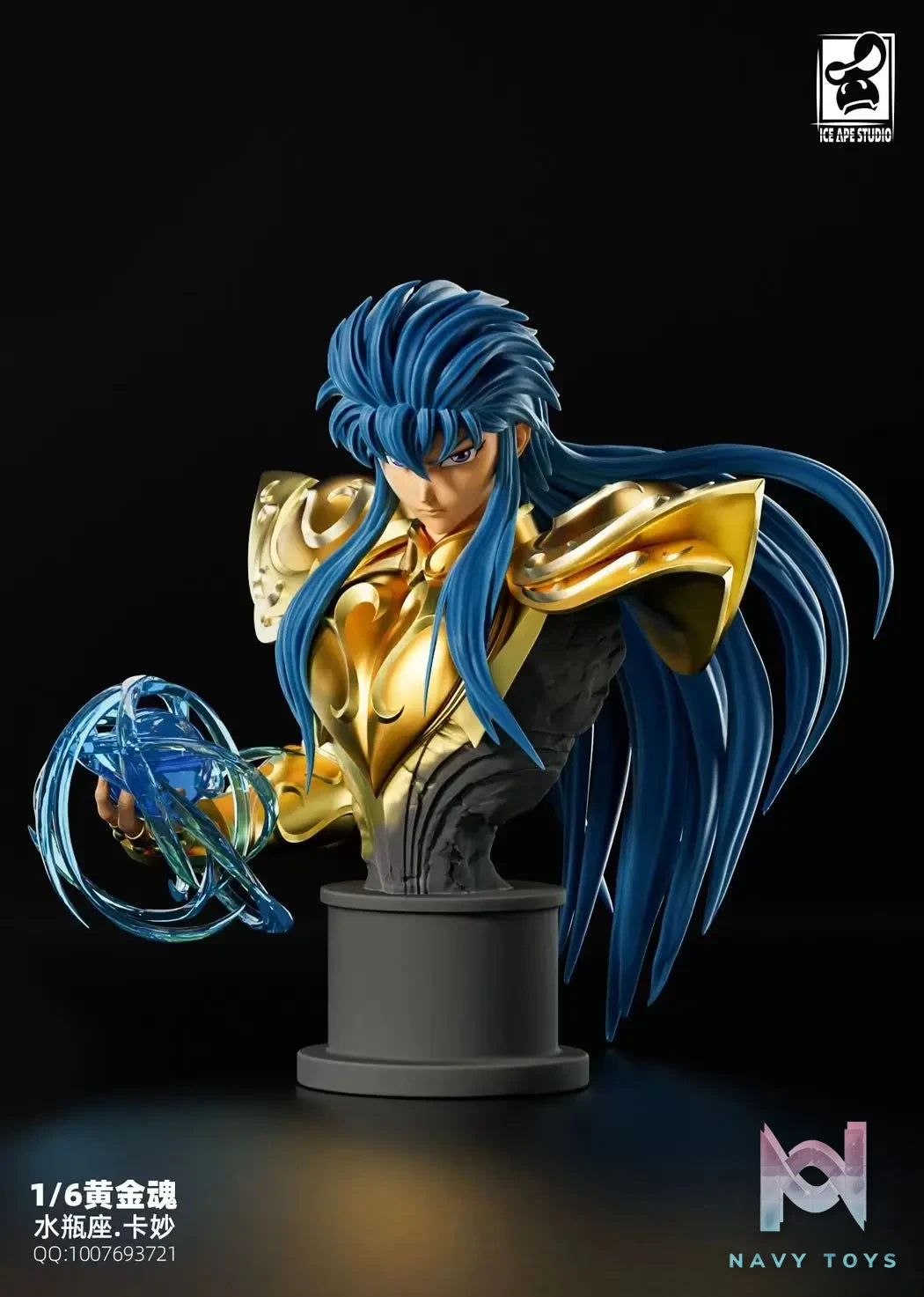 Ice Ape Studio – Saint Seiya Aquarius Camus God Cloth