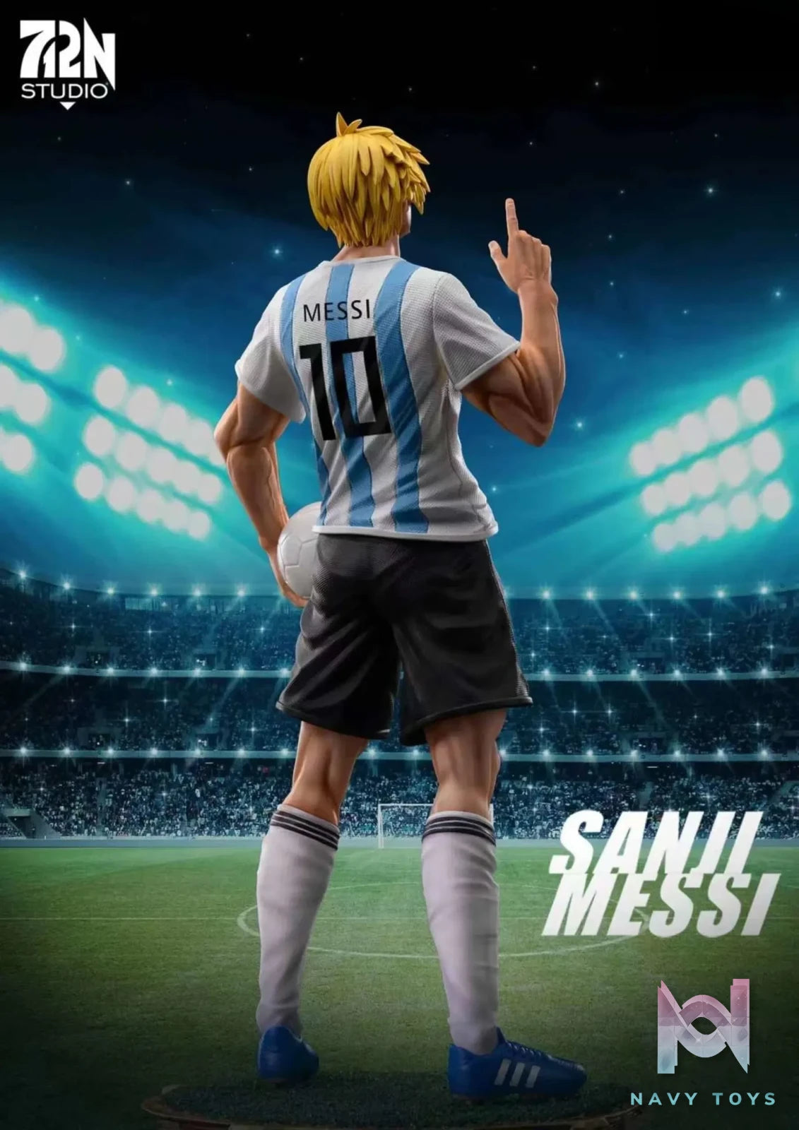 712N Studio – One Piece World Cup Sanji COS Messi