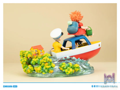 CHIKARA Studio – Ponyo on the Cliff Desktop Series Ponyo on the Cliff
