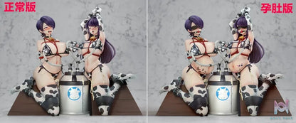Meat Studio – The Komi Mother and Daughter Bound and Lactating on a Wooden Horse Komi Can’t Communicate