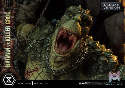 Prime 1 Studio – Ultimate Premium Masterline Batman (Comics) Batman Versus Killer Croc UPMDC-07 UPMDC-07DX UPMDC-07DXS (Licensed)