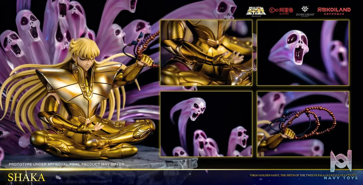 Zodiakos Studio – Saint Seiya Gold Saint – Shaka (version c) (Licensed)