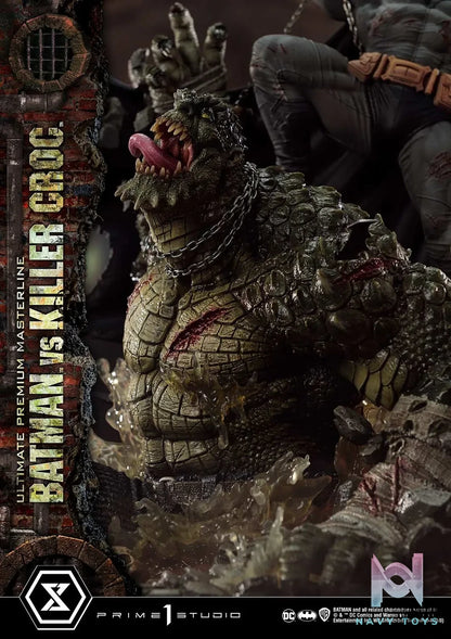 Prime 1 Studio – Ultimate Premium Masterline Batman (Comics) Batman Versus Killer Croc UPMDC-07 UPMDC-07DX UPMDC-07DXS (Licensed)