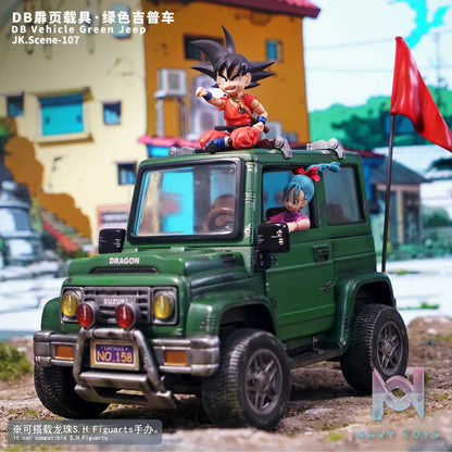 JacksDo Studio – Dragon Ball DB cover vehicle-green jeep