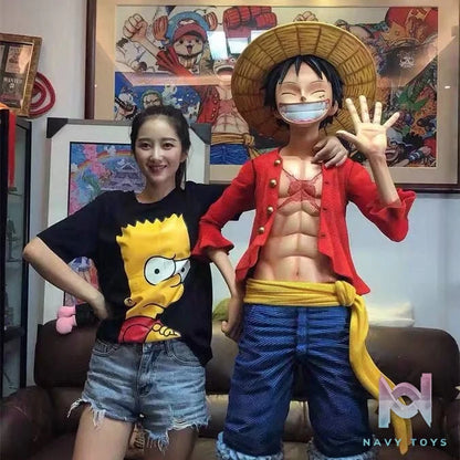Luffy 1/1 resin statue Khác anime figure