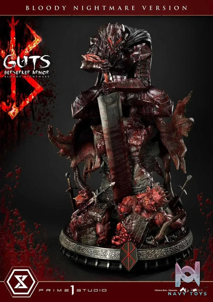 Ultimate Premium Masterline Berserk Guts Berserker Armor UPMBR-04 UPMBR-04EX UPMBR-04BN(Licensed) - Prime 1 Studio resin statue Navy Toys anime figure