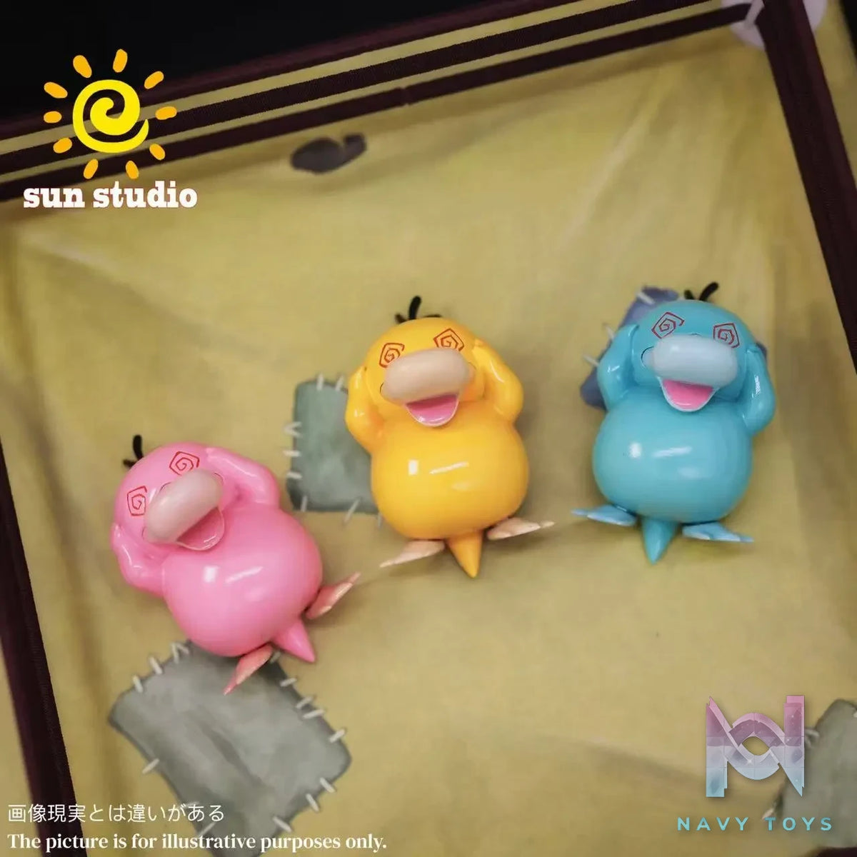 Sun Studio – Pokémon 1/20 Fainting Psyduck