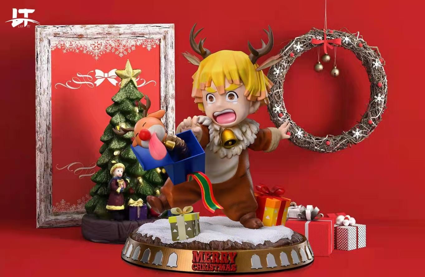 Xmas Zenitsu - LT Studio resin statue lt studio anime figure