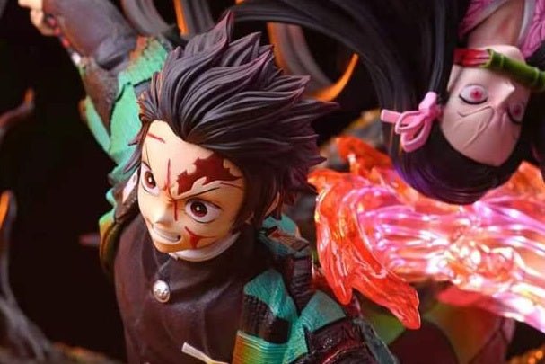 Kamado Tanjirou Nezuko - Scratch Studio resin statue scratch studio anime figure
