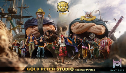 Gold Peter Studio – Shanks Red Hair Pirates One Piece