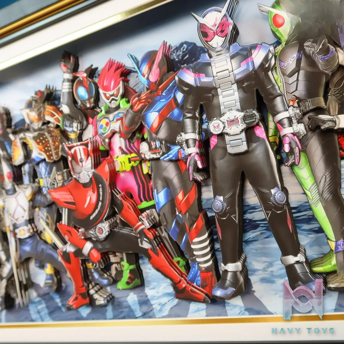 KALA HOME Studio – Kamen Rider Multiple Characters #02 3D Decorative Painting Kamen Rider