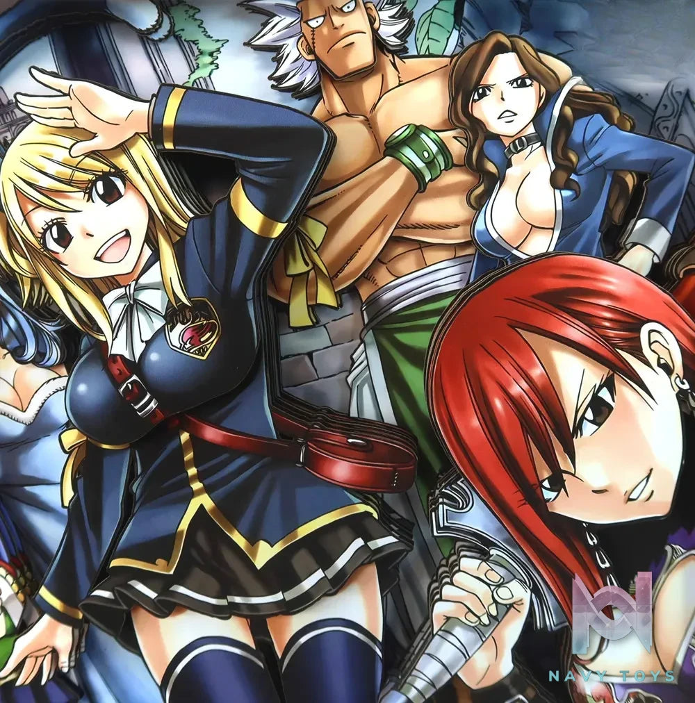 KALA HOME Studio – Fairy Tail Multiple Characters #01 3D Decorative Painting Fairy Tail