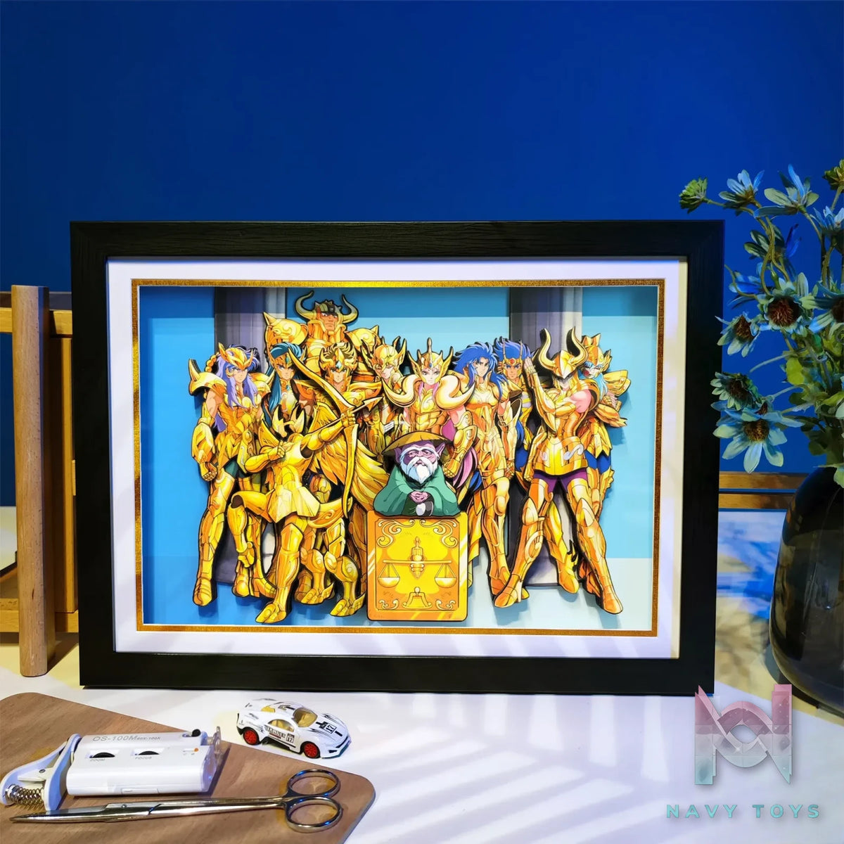 Yu Zhi Jiang Studio – Saint Seiya Multiple Characters 3D Decorative Painting Series #4 Saint Seiya