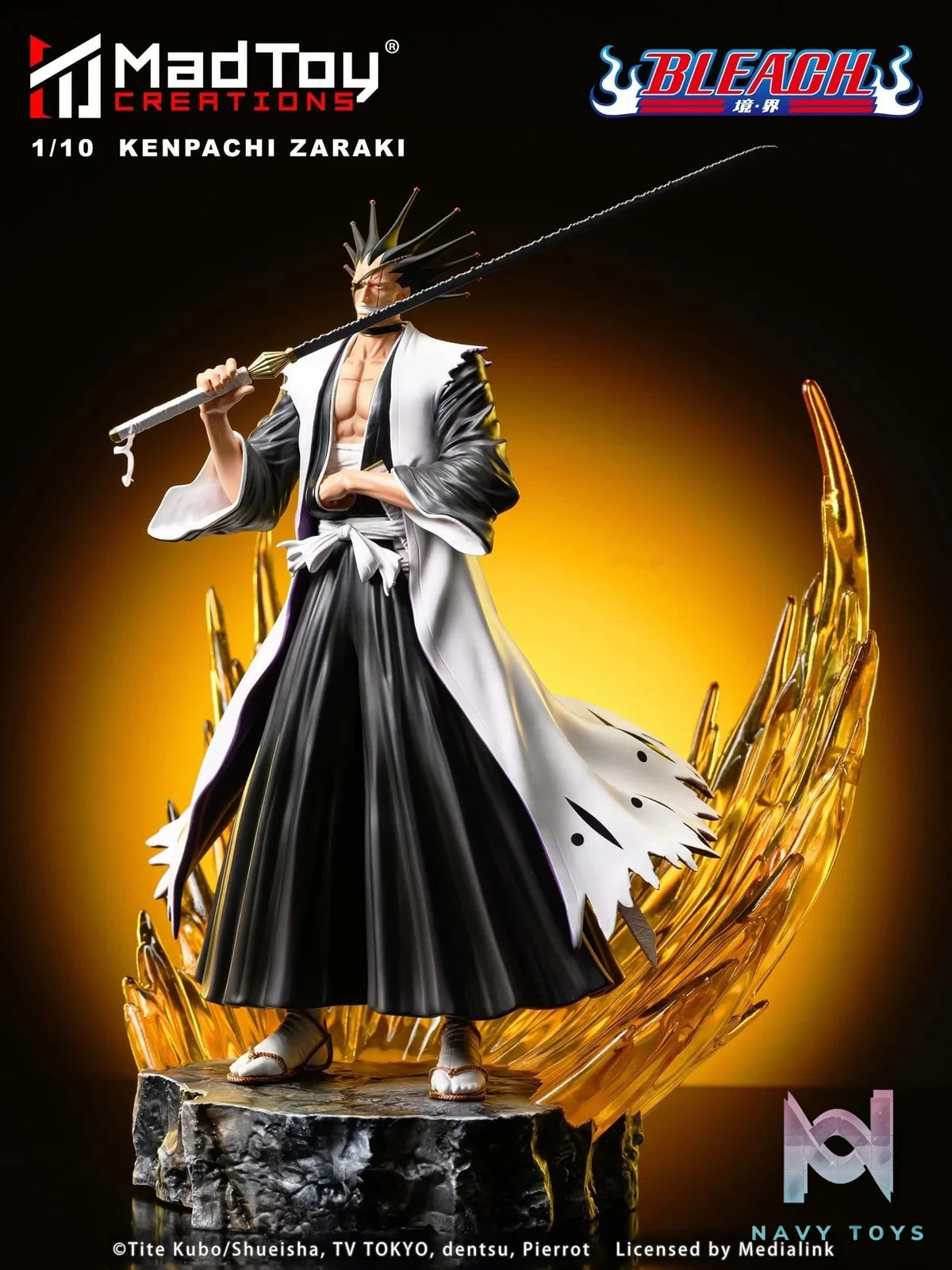 Zaraki Kenpachi - Bleach - MadToy Creation resin statue MadToy Creation Studio anime figure