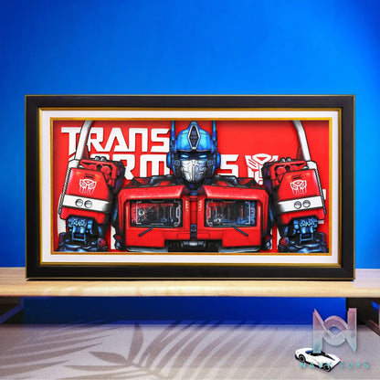 Yu Zhi Jiang Studio – Optimus Prime 3D Decorative Painting Transformers
