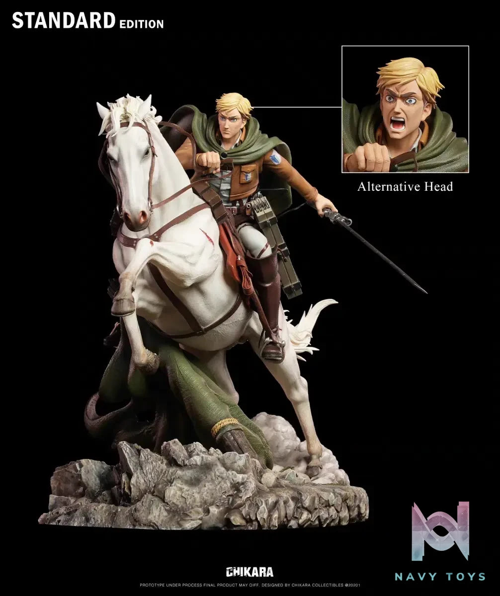 Chikara studio – Attack On Titan Commander Erwin Smith