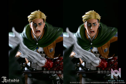 Erwin Smith - Attack on Titan - JR Studio resin statue JR Studio anime figure