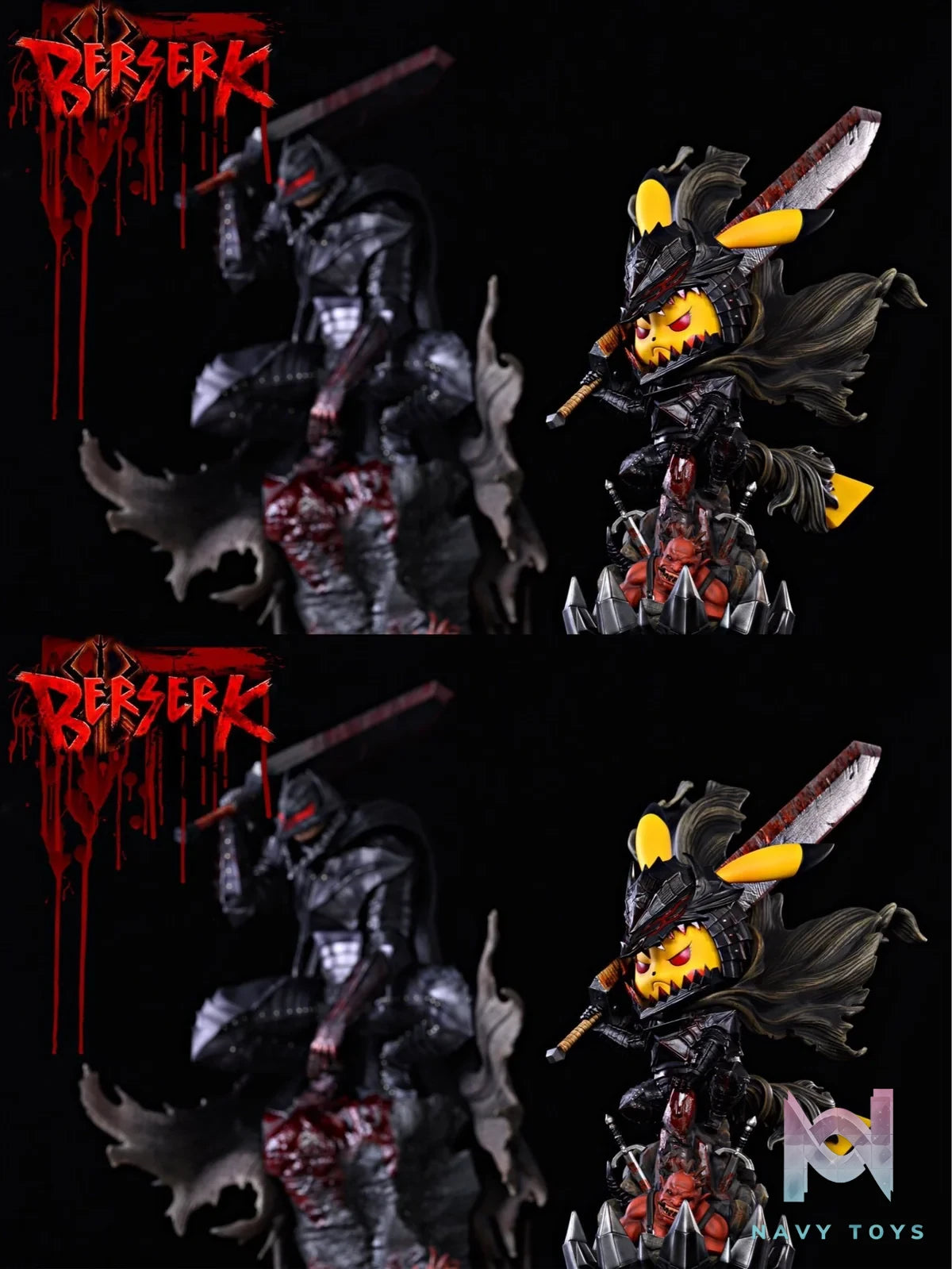 Pikachu Cosplay Guts - Pokemon - MKE Studio resin statue MKE Studio anime figure