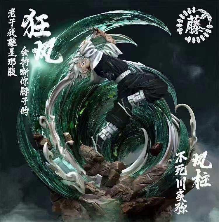 Recast Wisteria Studio - Sanemi Phong Trụ resin statue recast anime figure