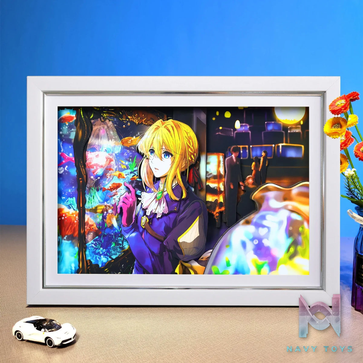 Yu Zhi Jiang Studio – Violet Evergarden 3D Decorative Painting Violet Evergarden