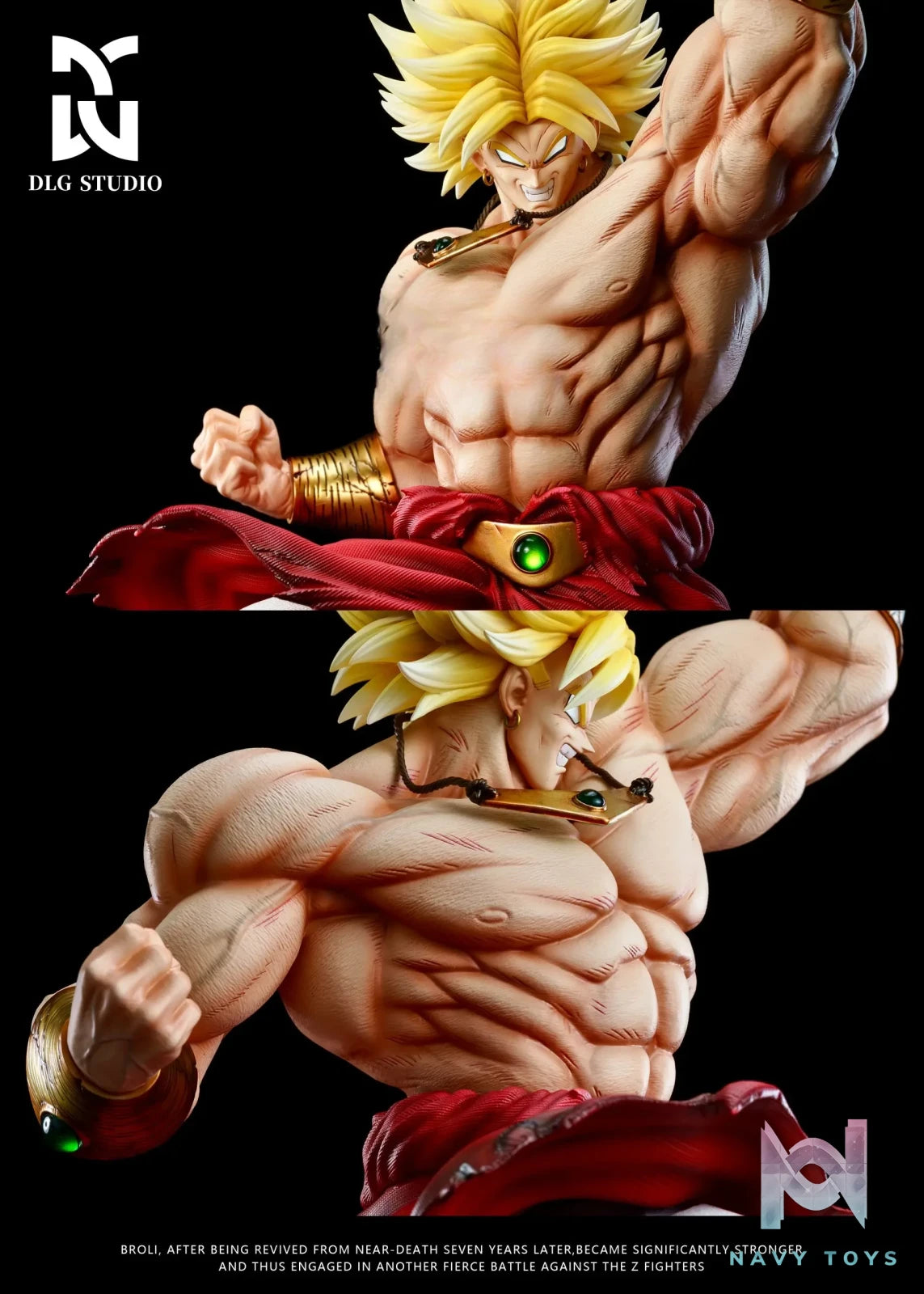 DLG Studio – Broly Single Character Museum Statue Series Dragon Ball