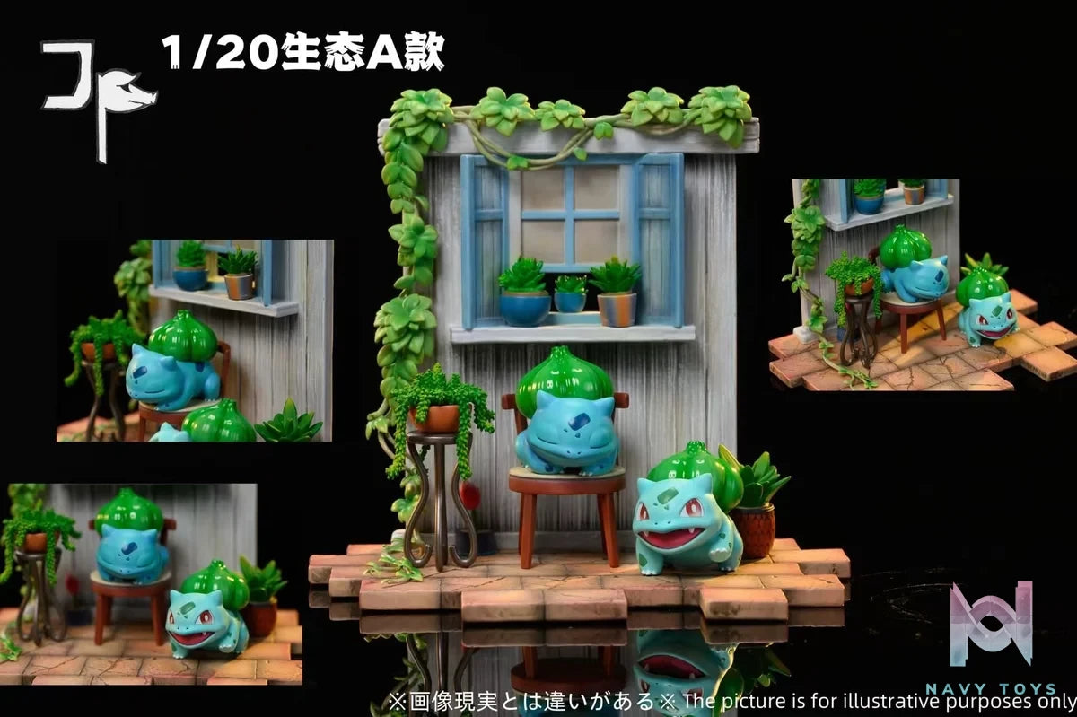 JP Studio - Venusaur Evolution - Pokemon resin statue JP Studio anime figure