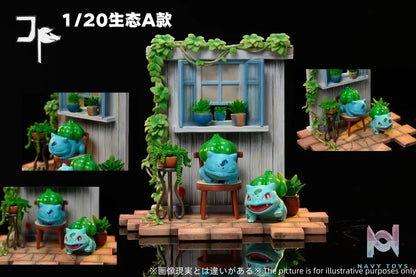 JP Studio - Venusaur Evolution - Pokemon resin statue JP Studio anime figure