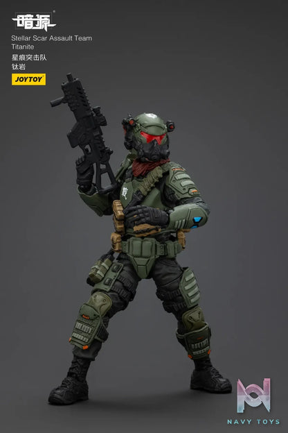 JOYTOY – Stellar Scar Assault Team Gravelgold & Darksilicon & Titanite & Firesulfur & Ghostmanganese JT01871 JT01888 JT01895 JT01901 JT01918 (Licensed)