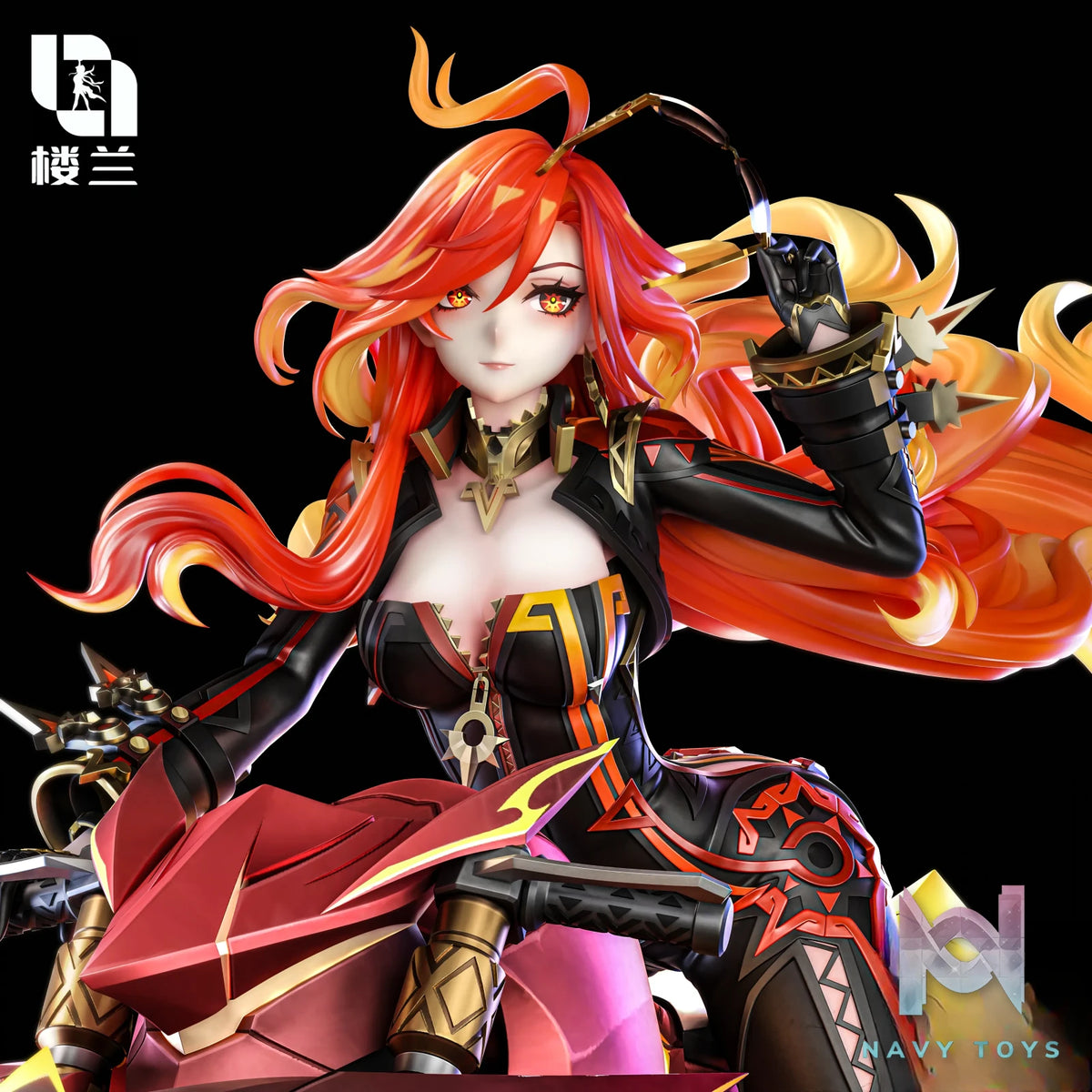Lou Lan Studio – Genshin Impact Pyro God Motorcycle Mavuika