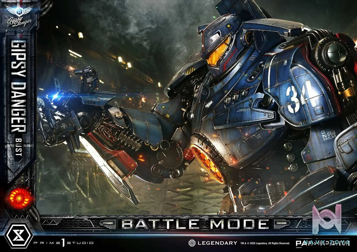 Prime 1 Studio – Life Size Bust Pacific Rim (Film) Gipsy Danger Battle Mode LSPACRIM-02 (Licensed)