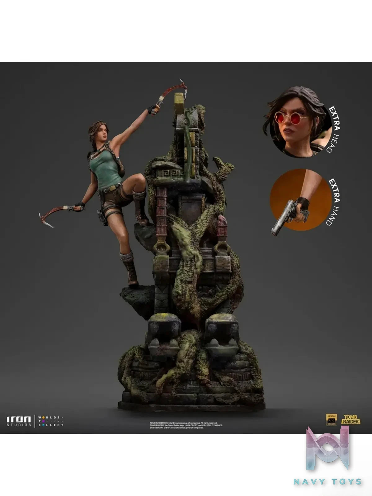 Iron Studio – Tomb Raider Statue Lara Croft LARAC1071240-10 (Licensed)