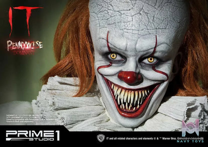 Prime 1 Studio – High Definition Bust IT (Film) Pennywise Head HDBIT-01 HDBIT-02 HDBIT-03 HDBIT-ALL (Licensed)