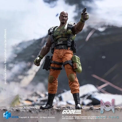 Hiya Toys – EXQUISITE MINI Series G.I. Joe Roadblock Action Figure (Licensed)