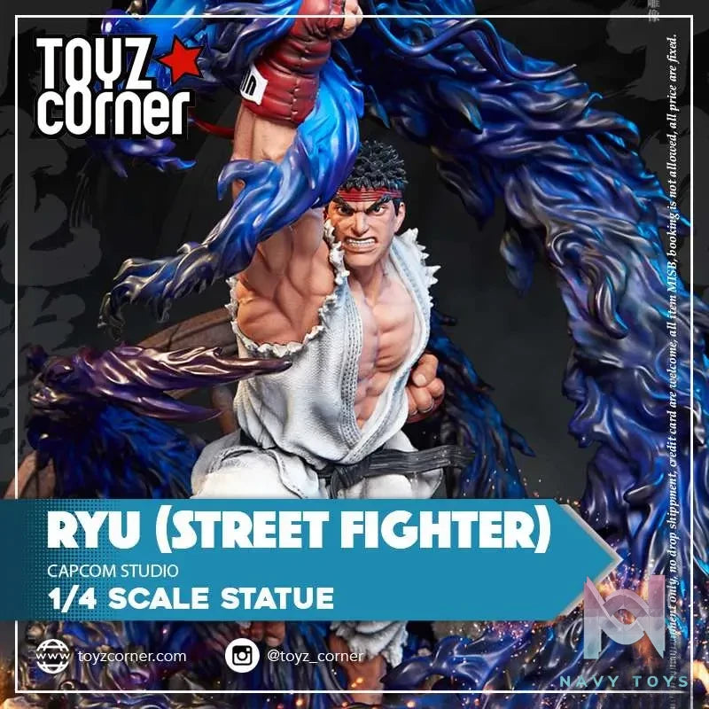 Capcom Studio – Street Fighter 1/4 SCALE STATUE RYU (Licensed)