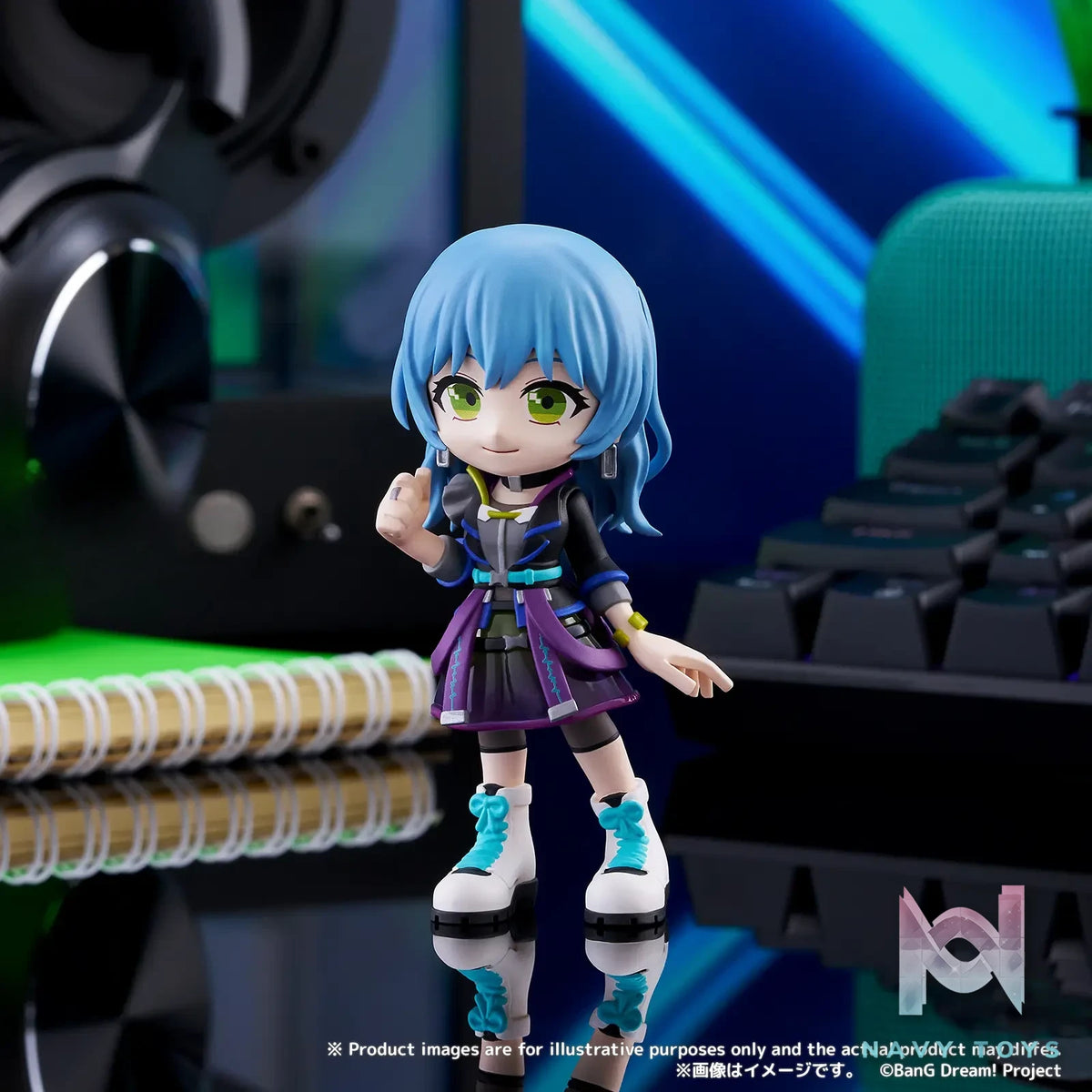Bushiroad Creative – PalVerse BanG Dream! Happy World RAISE A SUILEN Figure (Licensed)