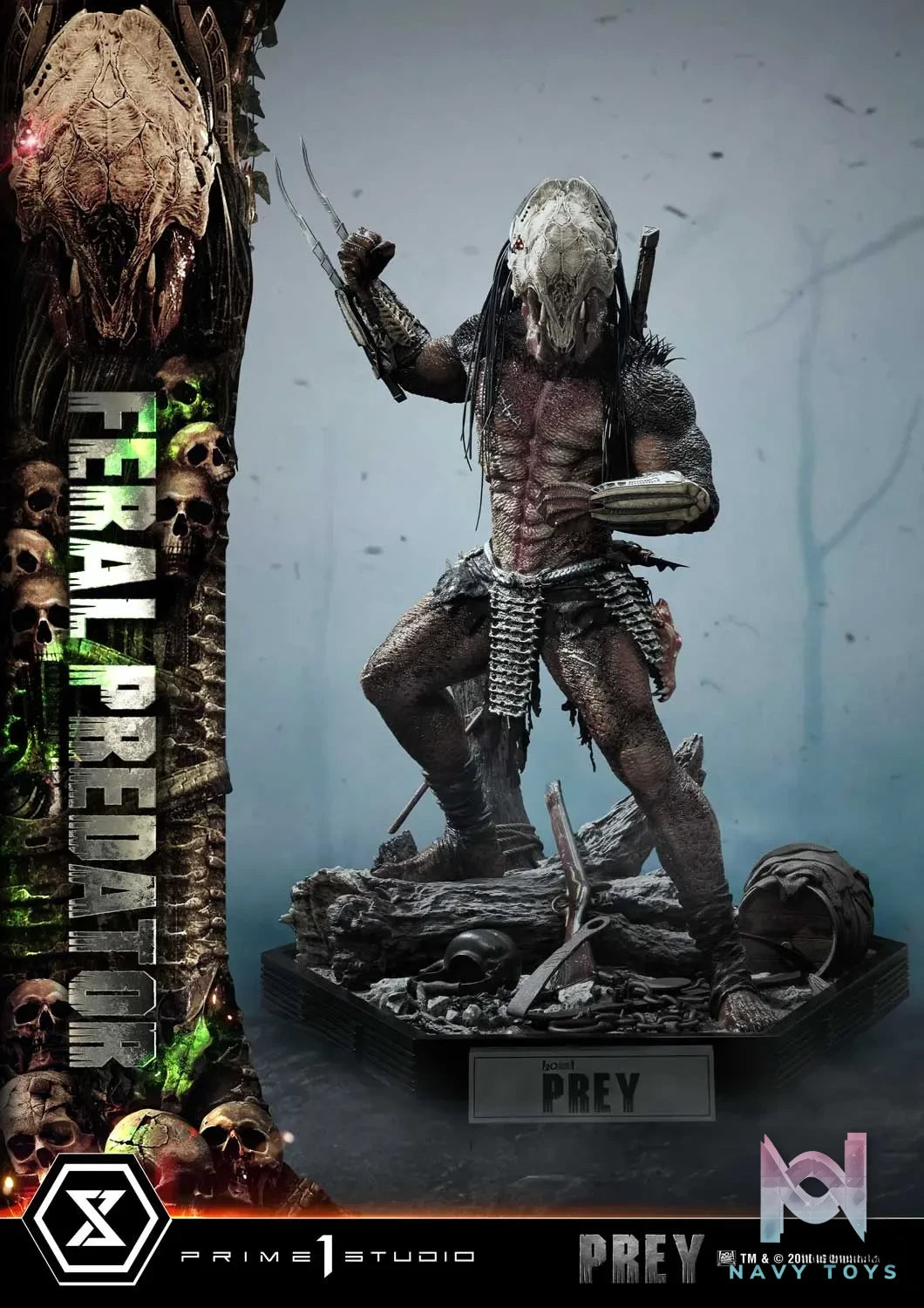 Prime 1 Studio – Museum Masterline Prey Feral Predator MMPR-07 MMPR-07DX MMPR-07DXS (Licensed)