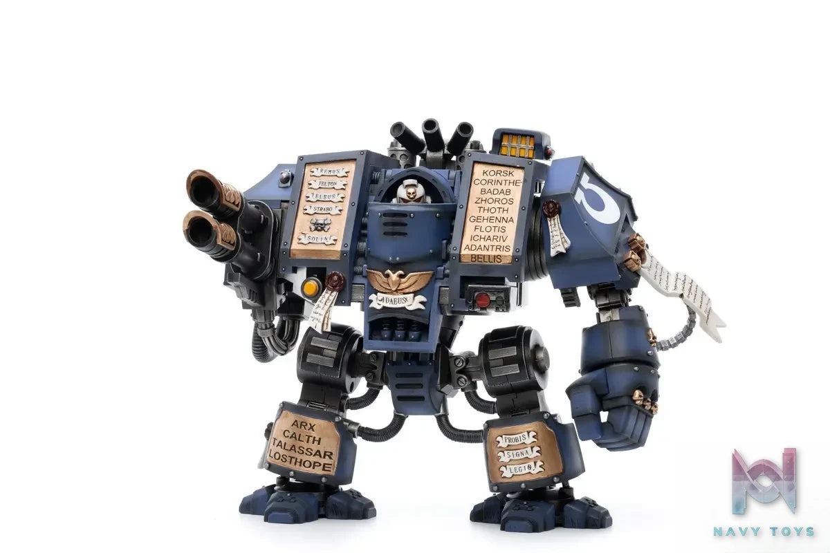 JOYTOY – Warhammer series 1/18 Space Marines Ultramarines Venerable Dreadnought JT2467 (Licensed)
