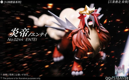 Wang Wang Studio – Pokemon Three sacred #1 Entei