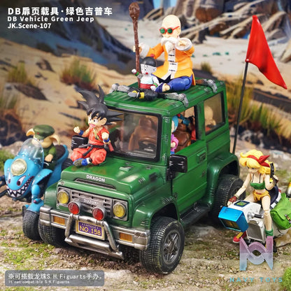 JacksDo Studio – Dragon Ball DB cover vehicle-green jeep