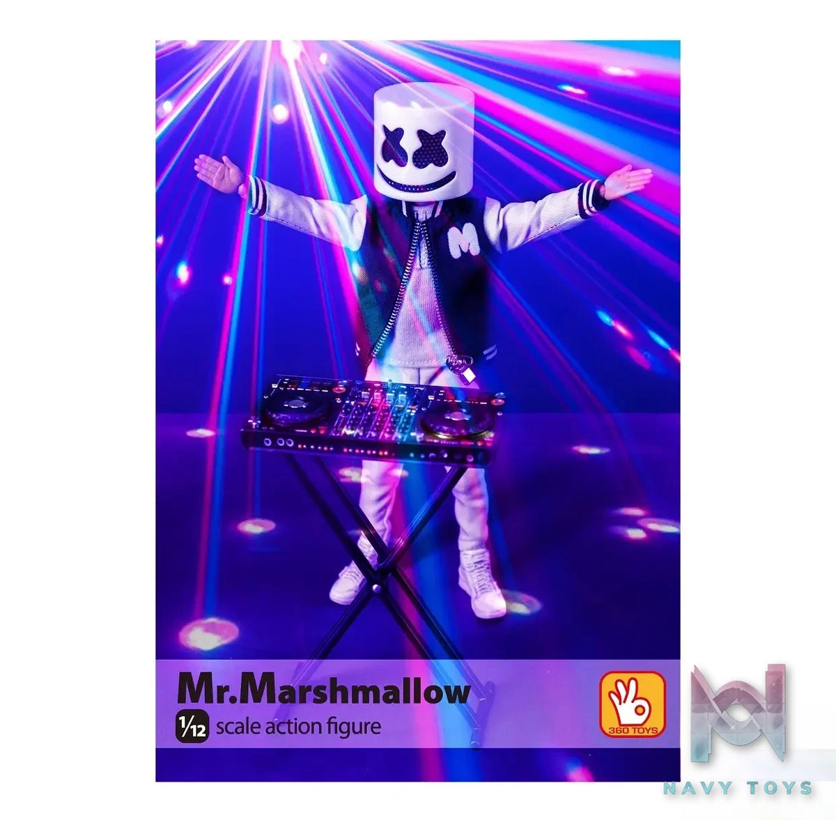 360Toys Studio – Mr.Marshmallow 1/12 action figure (Licensed)