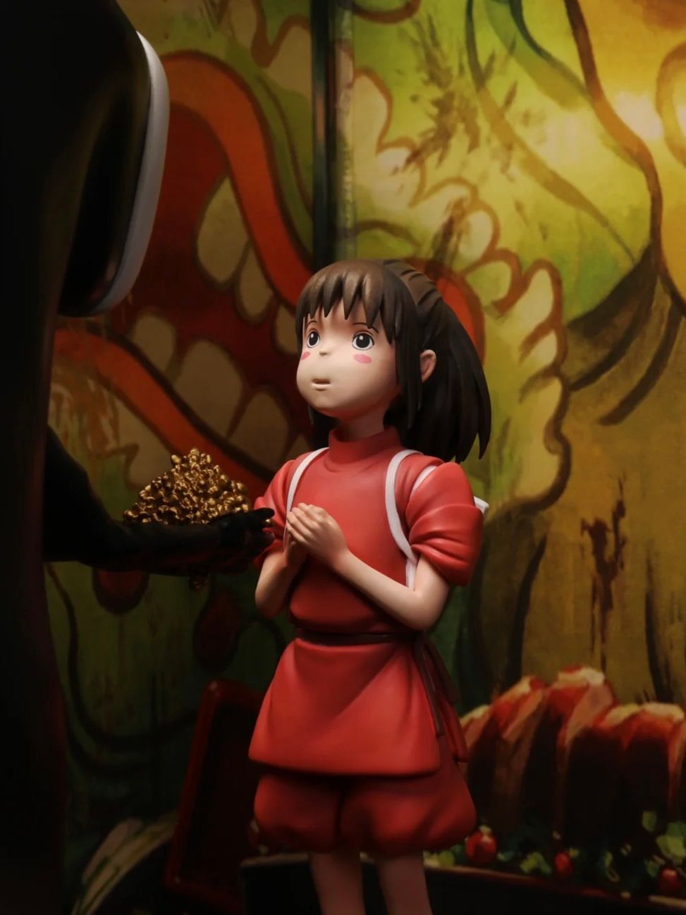Chihiro & No Face - Spirited Away - ShenYin Studio resin statue shenyin studio anime figure
