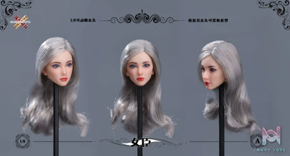 BOOK MEN TOYS – 1/6 Movable Eye Female Head Sculpt BM003 (Licensed)