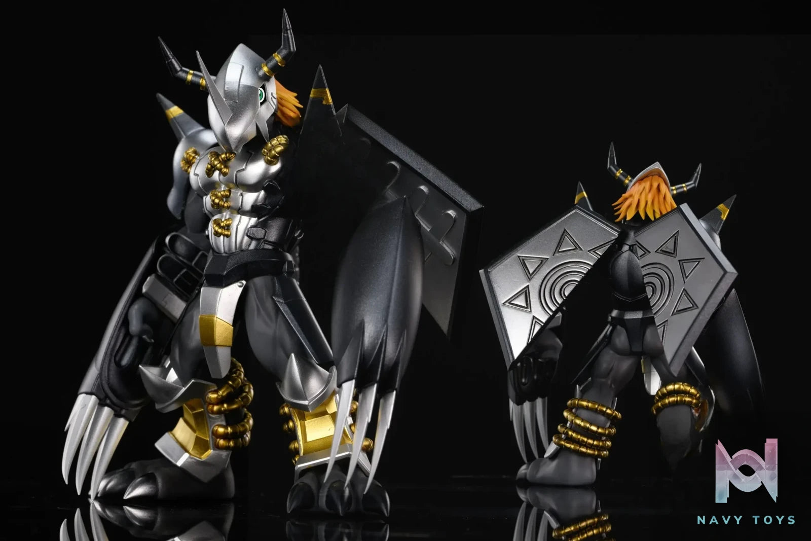 League Studio – Digimon War Greymon & Black War Greymon