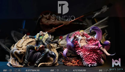BT Studio – One Piece Seated Oka Shichibukai #7 Donquixote Doflamingo