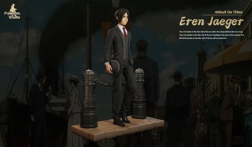 Eren Yeager - Attack On Titan - Freedom Studios resin statue freedom studio anime figure