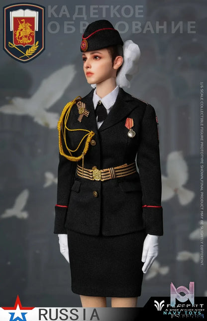 FLAGSET – Original 1/6 Russian Female Soldiers Ministry of Internal Affairs FS-73054A & Ninth Women’s Military Academy FS-73054B & Aerospace Defense Forces FS-73054C (Licensed)